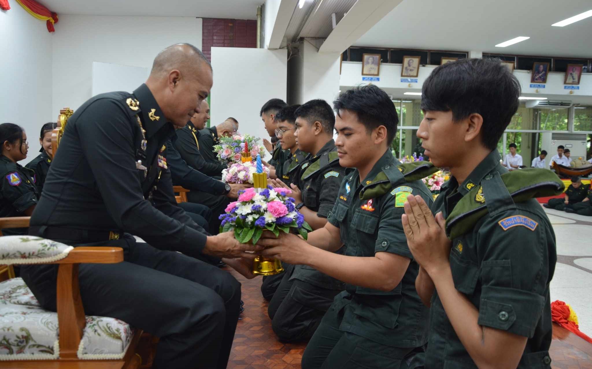 เข้าร่วมพิธีวันไหว้ครู